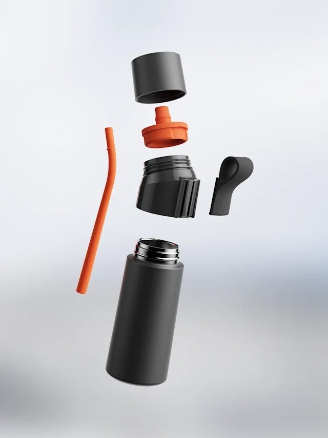 Air Up Gen 2 Steel Schwarz | AUP24863